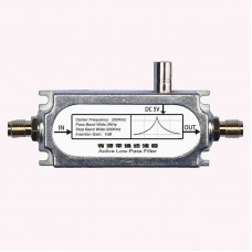 100Hz BPF Single Power Supply Active Bandpass Filter 45dB Suppression High Quality RF Accessory