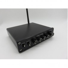 Black Panel 2.1 Channel High Power Bluetooth Digital Power Amplifier 50W+50W+100W HiFi Subwoofer Audio Amplifier