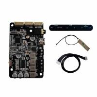 Touchpad Version Bluetooth5.0 Audio DSP Power Amplifier Board 40Wx2 2.0 Stereo HiFi Amplifier Module