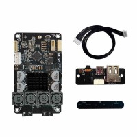 EX202/50Wx2 Touchpad Version DSP Bluetooth Digital Power Amplifier Board HiFi Stereo TPA3116 Subwoofer Amplifier Module