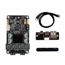 EX202/50Wx2 Touchpad Version DSP Bluetooth Digital Power Amplifier Board HiFi Stereo TPA3116 Subwoofer Amplifier Module