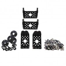 FPX330-H101 4PCS Set Servo Mounting Kit Exclusive Servo Hinge Frames and Idler Set for DYNAMIXEL X330