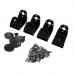 FPX330-H101 4PCS Set Servo Mounting Kit Exclusive Servo Hinge Frames and Idler Set for DYNAMIXEL X330