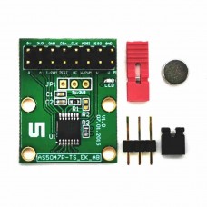 AS5047D Adapter Board Module Kit Assembled with Straight Pin Header and Magnetic Position Sensor