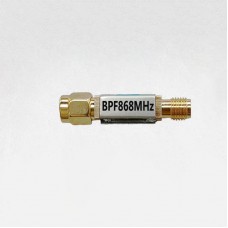 RFID BPF868MHz Bandpass Filter Band Pass Filter Designed with SAW Packaging and SMA Interfaces