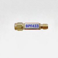 BPF433 SAW Filter 433MHz Bandpass Filter Band Pass Filter w/ SMA Connectors for Image Transmission