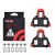 ThinkRider SPD Cleat Set Road Bike Pedal Cleats (SM-SH10 Red) Compatible with SPD for SHIMANO