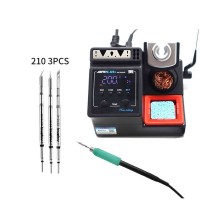 AIFEN-A9E 160W High Power Soldering Station Kit + 3pcs 210 Soldering Tips (Needle Bent & Knife Tips)