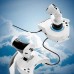 White Original T.Flight Hotas One Flight Stick and Throttle Suitable for Microsoft Xbox One/S/X/PC