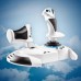 White Original T.Flight Hotas One Flight Stick and Throttle Suitable for Microsoft Xbox One/S/X/PC