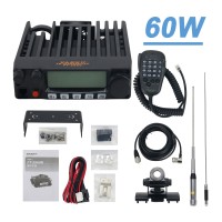 FT-2980R VHF 136-174MHz FM Transceiver 60W Mobile Radio for YAESU + HH-9000 HF Mobile Antenna and Bracket