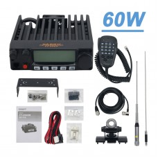 FT-2980R VHF 136-174MHz FM Transceiver 60W Mobile Radio for YAESU + HH-9000 HF Mobile Antenna and Bracket