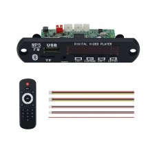 Audio Video Decoder Bluetooth Receiver Board DTS Lossless MP4 MP5 HD APE WAV MP3 Decoding Board