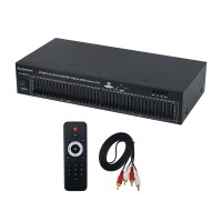 885BT 220V 40-band Stereo Graphic EQ Bluetooth Equalizer Audio Receiver Support USB Input with Remote Control