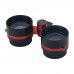 SKY ROVER 2x42 Red Constellation Binocular + 2 Eyepiece Covers 30°FOV Astronomical Telescope for Meteor Shower Observing