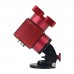 JUWEI-17 Red-black Harmonic Equatorial Mount Wide Dovetail Groove for Astronomical Telescope Compatible with Theodolite Mode