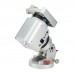 Silvery JUWEI 14 Harmonic Equatorial Mount 8KG Load Capacity Support 3/8 Tripod for Astronomical Telescope Accessory