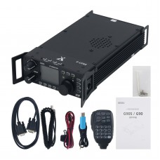 G90S 20W Amateur Shortwave Radio for XIEGU H-structure Portable SDR Transceiver with Heat Dissipation Function