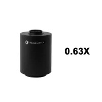 TV-0.63X Camera C Mount Adapter Phototube to C-Mount TV Adapter for Olympus Trinocular Microscopes