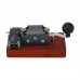 Deep Annatto Base Version Automatic/Manual Morse Code Telegraph Key Mini CW Key for Learning and Training