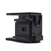 New FusionRig Camera Cage Expansion Module Cineback Support Voltage Display for Sony FX3/FX30 Cameras