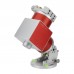 JUWEI-17 Harmonic Equatorial Mount (Red Silver with Narrow Dovetail Groove) + Wired Hand Controller