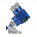 JUWEI-17 Harmonic Equatorial Mount (Blue Silver with Narrow Dovetail Groove) + Wired Hand Controller