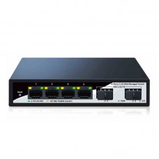 LG-SWTG124AS 6 Port Switch 2.5G Web Managed Switch (4x2.5G RJ45 Ports + 2x10G SFP+ Optical Ports)