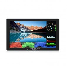 FEELWORLD P6X 5.5" 1000nit 4K Field Monitor Aluminum Camera Monitor Touch Screen HDMI-Compatible