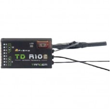 FrSky TD R10 2.4G/900MHz Dual Frequency Receiver Low Latency 10CH PWM/SBUS/FBUS/S.Port Channel for FPV Racing Drone