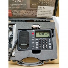 QODOSEN DX-286 Portable Multi-band Radio AM/FM/LW/SW Ultra-high Sensitivity Full Band Radio TEF6686 Chip