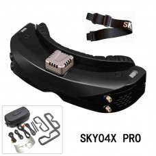 SKYZONE Black SKY04X PRO FPV Video Goggles Head Tracker 1920x1080 60FPS H264 DVR for FPV Racing Drones