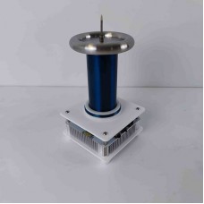 Blue Version YSKJ-13 PLLSSTC Tesla Coil Plasma Speaker Bluetooth Audio Speaker with 30mm Arc Spark