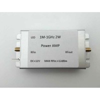 1M-1GHz 2W RF Power Amp 1M-1000MHz Broadband Rf Amplifier Suitable for HF FM VHF UHF Transmitters