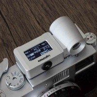 LightMate Area 2S + OV-X1 Silver 17° Digital Exposure Meter Light Meter & Viewfinder for Zone System