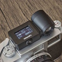 LightMate Area 2S + OV-X1 Black 17° Digital Exposure Meter Light Meter & Viewfinder for Zone System