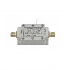 SBB4089Z (SBB4089) 2M-6GHz Low Noise Amplifier LNA w/ 15DB Gain High Flatness (without Type-C Port)