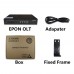 Mini 4-Port EPON OLT Fiber Optic Switch (without SFP) for 256 ONU & Compatible w/ ZTE Fiberhome ONU