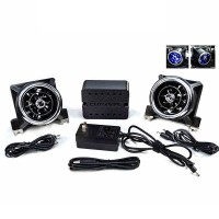 Elite Drive Sim Racing Wind Simulator Gaming Peripherals (4-Way Controller + 2 Wind Simulators)