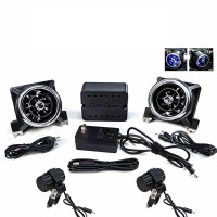 Elite Drive Wind Simulator Kit (4-Way Controller + 2 Wind Simulators + 2 Pedal Vibration Modules)