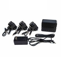 Elite Drive Sim Racing Pedal Vibration Kit (4-Way Controller + 3pcs Pedal Vibration Modules)