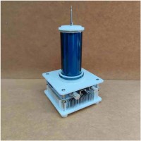 YSKJ-36 Blue Version Double Class E Tesla Coil with 10cm Thin Arc Support Music Bluetooth Playback