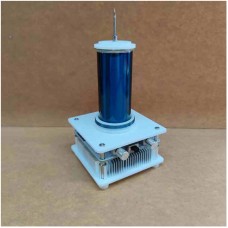 YSKJ-36 Blue Version Double Class E Tesla Coil with 10cm Thin Arc Support Music Bluetooth Playback