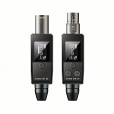 RA80 M-ONE UHF Microphone Wireless System Wired to Wireless Microphone Transmitter and Receiver XLR