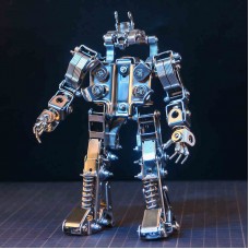 Cyberpunk Style Time Machine Toy Mecha Boys Gift (DIY Kit without Watch) for Birthday & Christmas