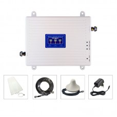 Mobile Triband 900/1800/2100 Signal Repeater GSM/LTE/WCDMA Cellphone Signal Amplifier with Log Periodic Antenna