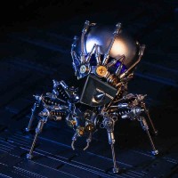 241pcs Metal Spider Model Bluetooth Speaker Metal Model Kit Birthday Gift for Boys Teenagers Adults