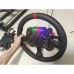 Simplayer Steering Wheel Kit with 13" Steering Wheel Rim + Quick Release + QUFEI H1 Pro Sim Racing Hub