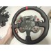 Simplayer Steering Wheel Kit with 13" Steering Wheel Rim + Quick Release + QUFEI H1 Pro Sim Racing Hub