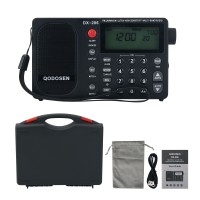 QODOSEN DX-286 Portable Multi-band Radio AM/FM/LW/SW Ultra-high Sensitivity Full Band Radio TEF6686 Chip